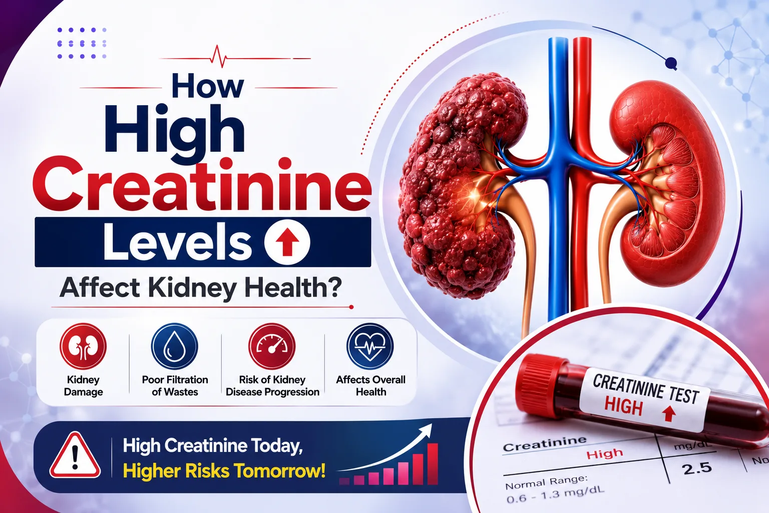 How High Creatinine Levels Affect Kidney Health?